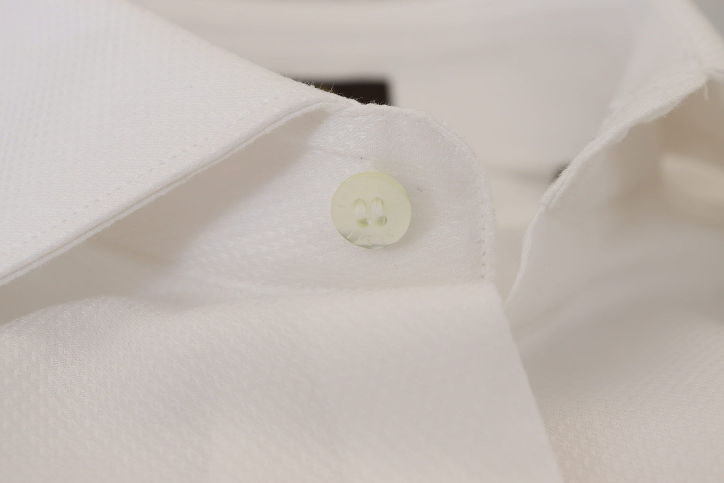 Elegant White Formal Dress Shirt