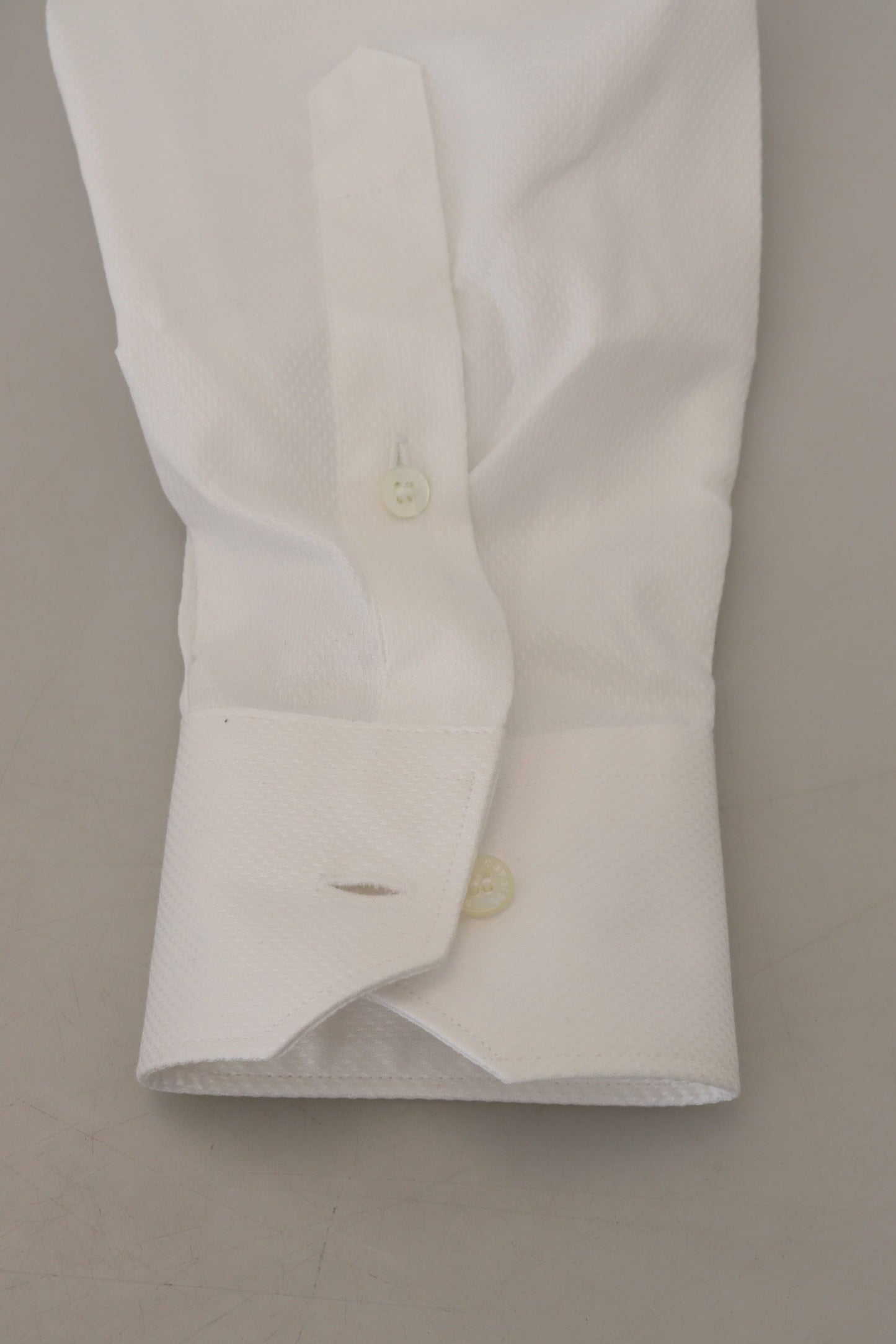 Elegant White Formal Dress Shirt