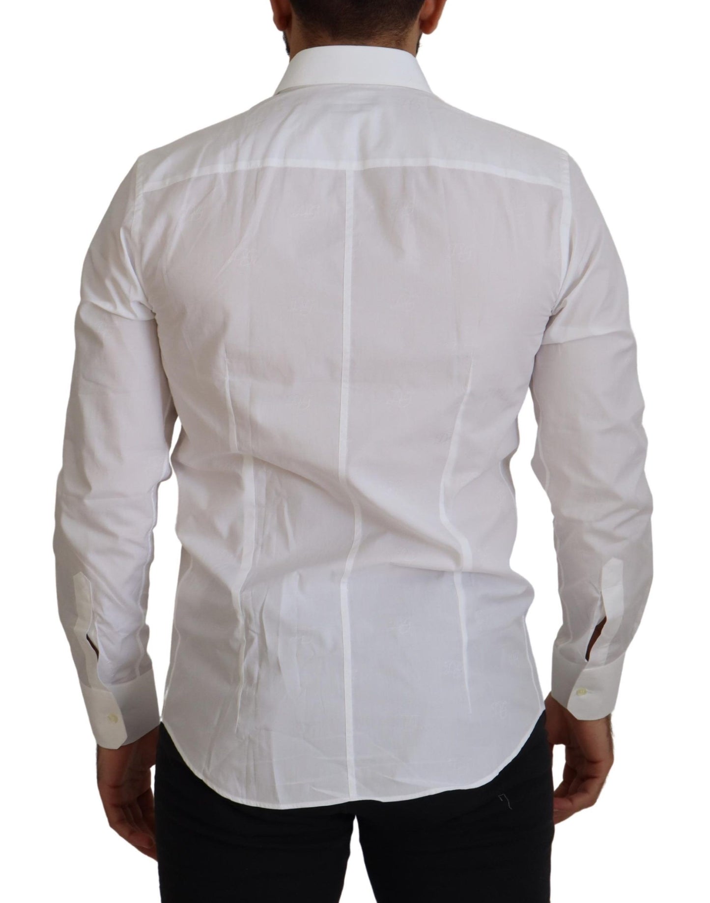 Chic Slim Fit Martini Dress Shirt