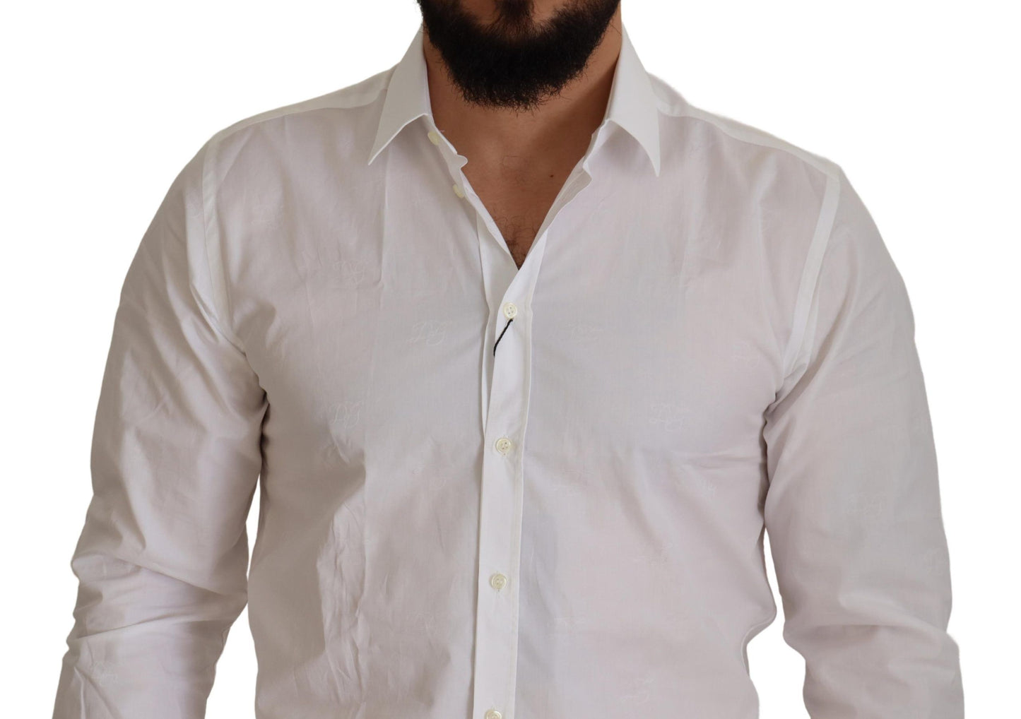 Chic Slim Fit Martini Dress Shirt