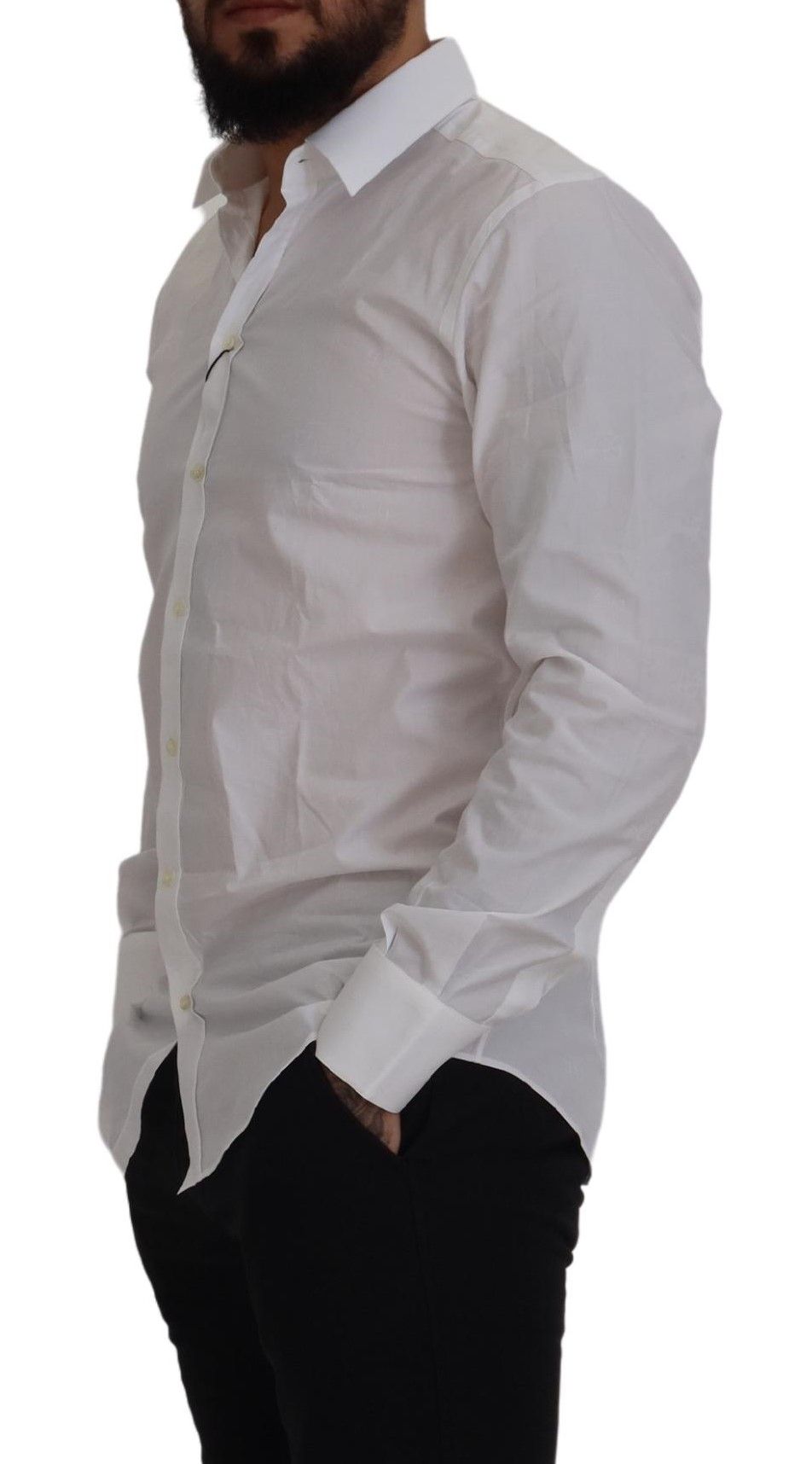 Chic Slim Fit Martini Dress Shirt