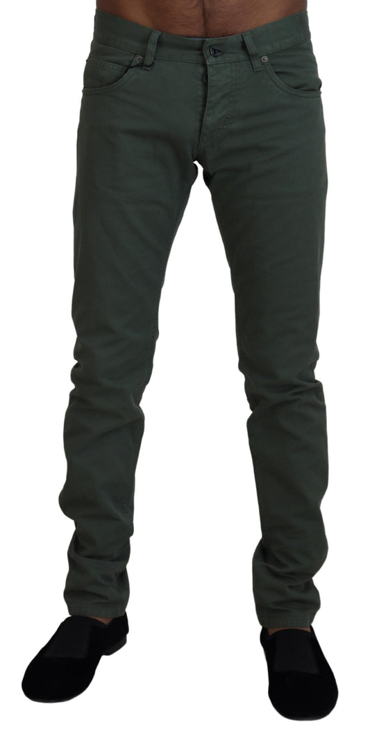 Emerald Couture Denim Pants - 100% Cotton