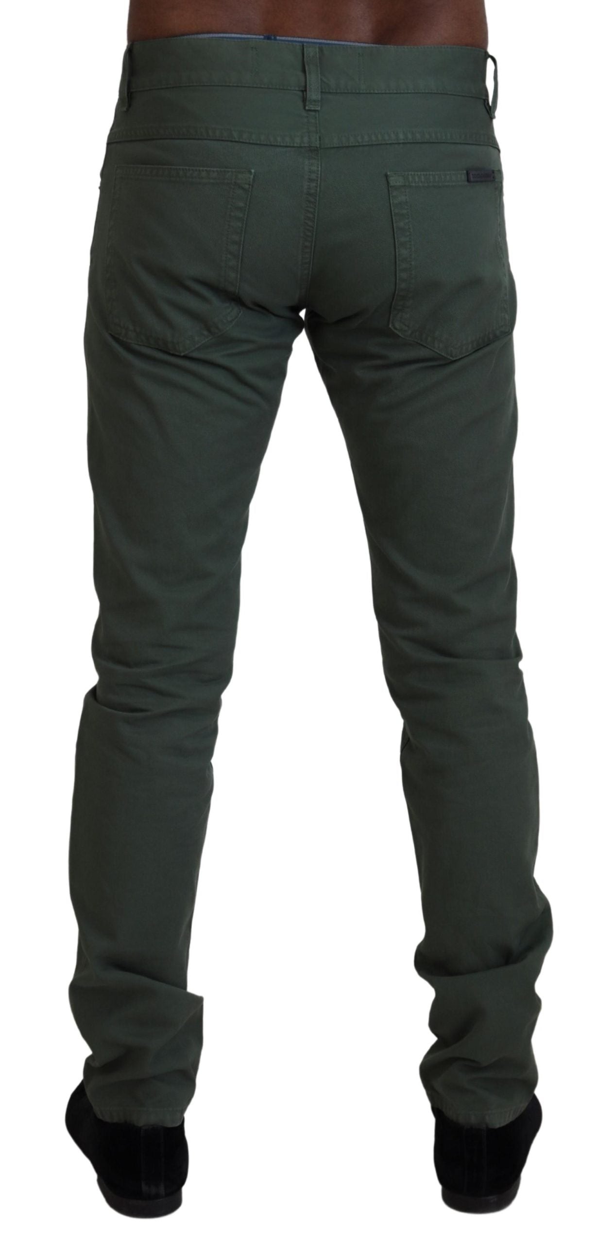 Emerald Couture Denim Pants - 100% Cotton