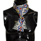 Multicolor Majolica Silk Men's Scarf