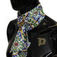 Majolica Patterned Silk Men's Scarf