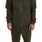 Exquisite Military Green Hooded Sweater