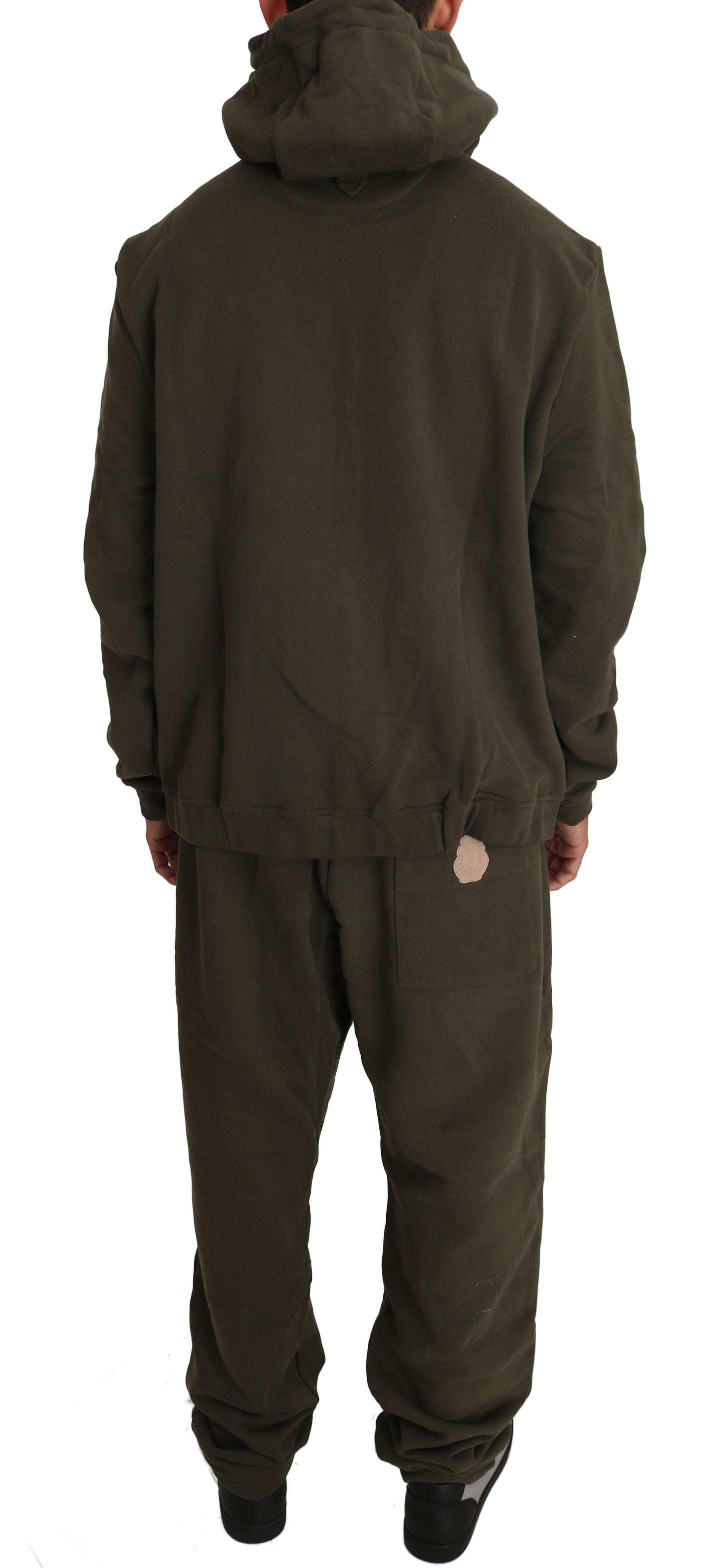 Exquisite Military Green Hooded Sweater