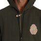 Exquisite Military Green Hooded Sweater