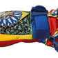 Multicolor Carretto Print Casual Gloves