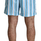 Striped Elegance Swim Shorts