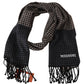 Elegant Houndstooth Wool Scarf