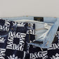 Blue Cotton DG Crown Skinny Denim Jeans