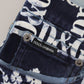 Blue Cotton DG Crown Skinny Denim Jeans