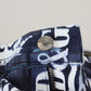 Blue Cotton DG Crown Skinny Denim Jeans