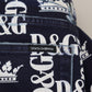 Blue Cotton DG Crown Skinny Denim Jeans