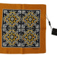 Elegant Silk Square Men's Scarf