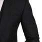 Blazer Vest 2 Piece Black Wool MARTINI