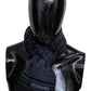 Elegant Multicolor Patterned Wool Scarf
