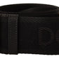 Elegant Black Shoulder Strap with Gold Accents