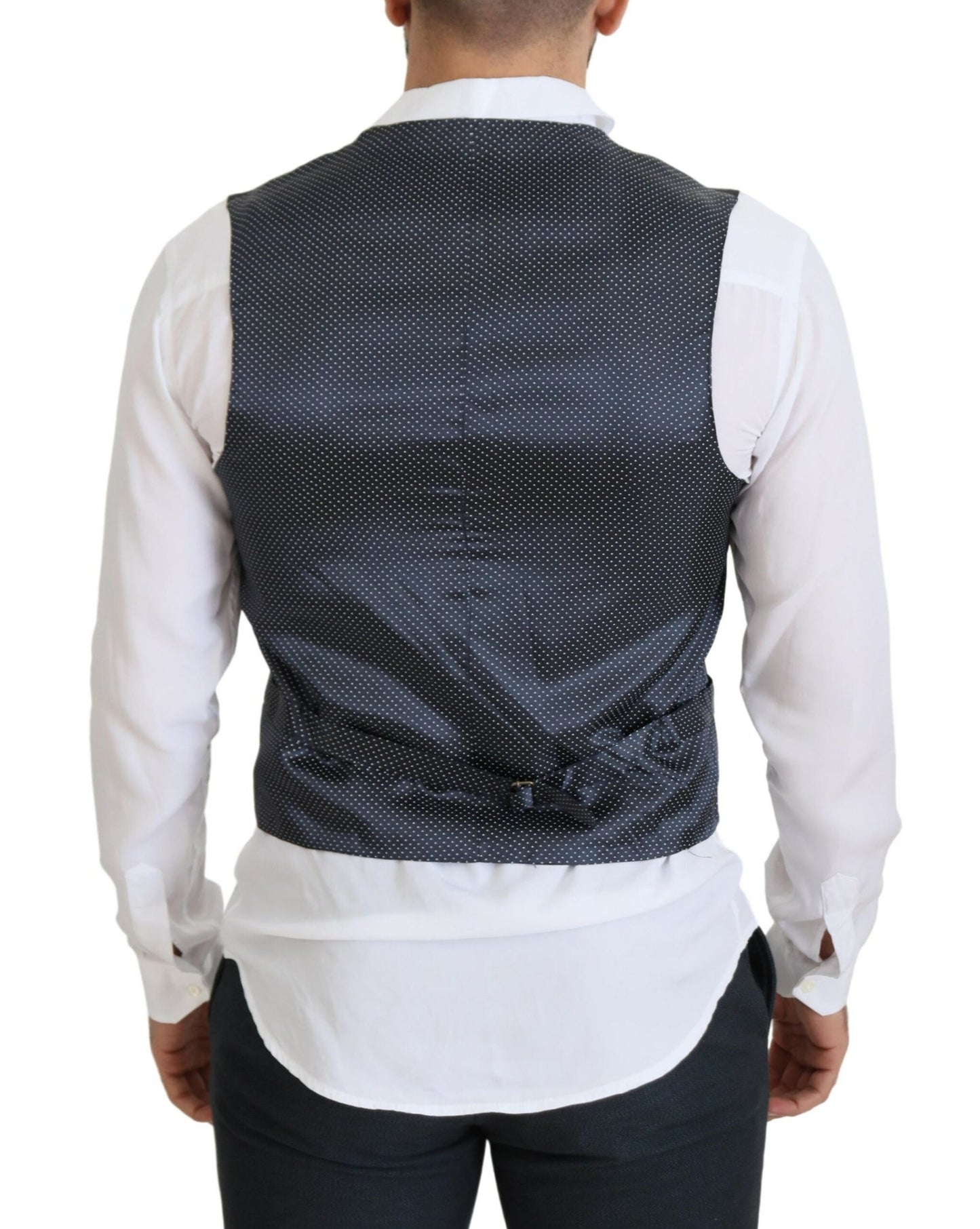 Elegant Single Breasted Formal Vest