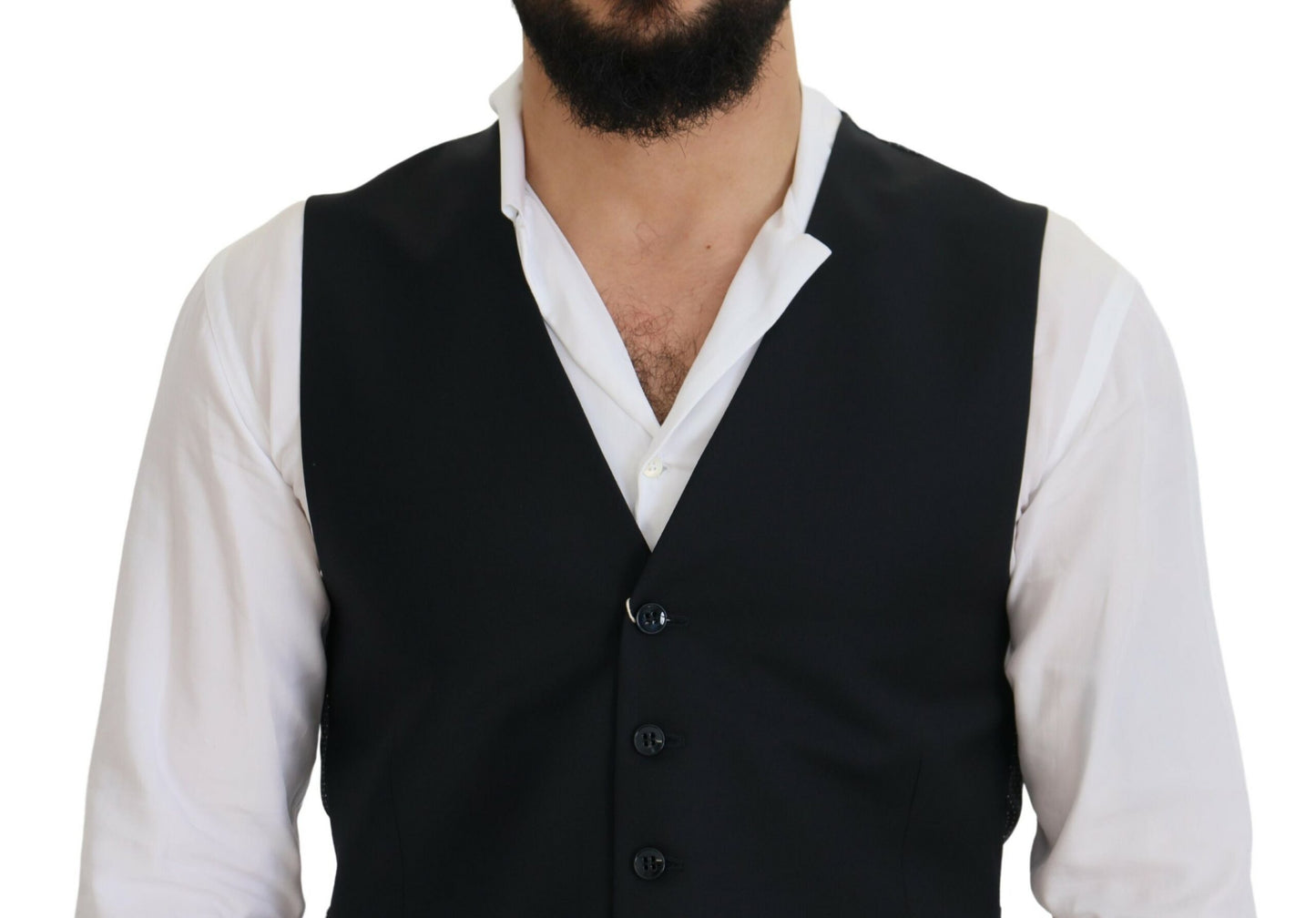 Elegant Single Breasted Formal Vest