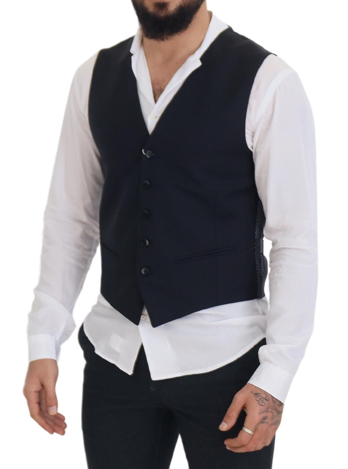 Elegant Single Breasted Formal Vest