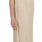 Silk Column Garterized Sleeve Gown