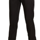 Elegant High Waist Cropped Pants