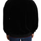 Baroque Velvet Crew Neck Sweater