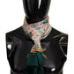 Elegant Silk Floral Men's Scarf