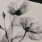 Elegant Black Floral Silk Men's Scarf