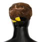 Brown Newsboy Beret Cabbie Fedora Hat