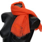 Opulent Orange Cashmere Scarf