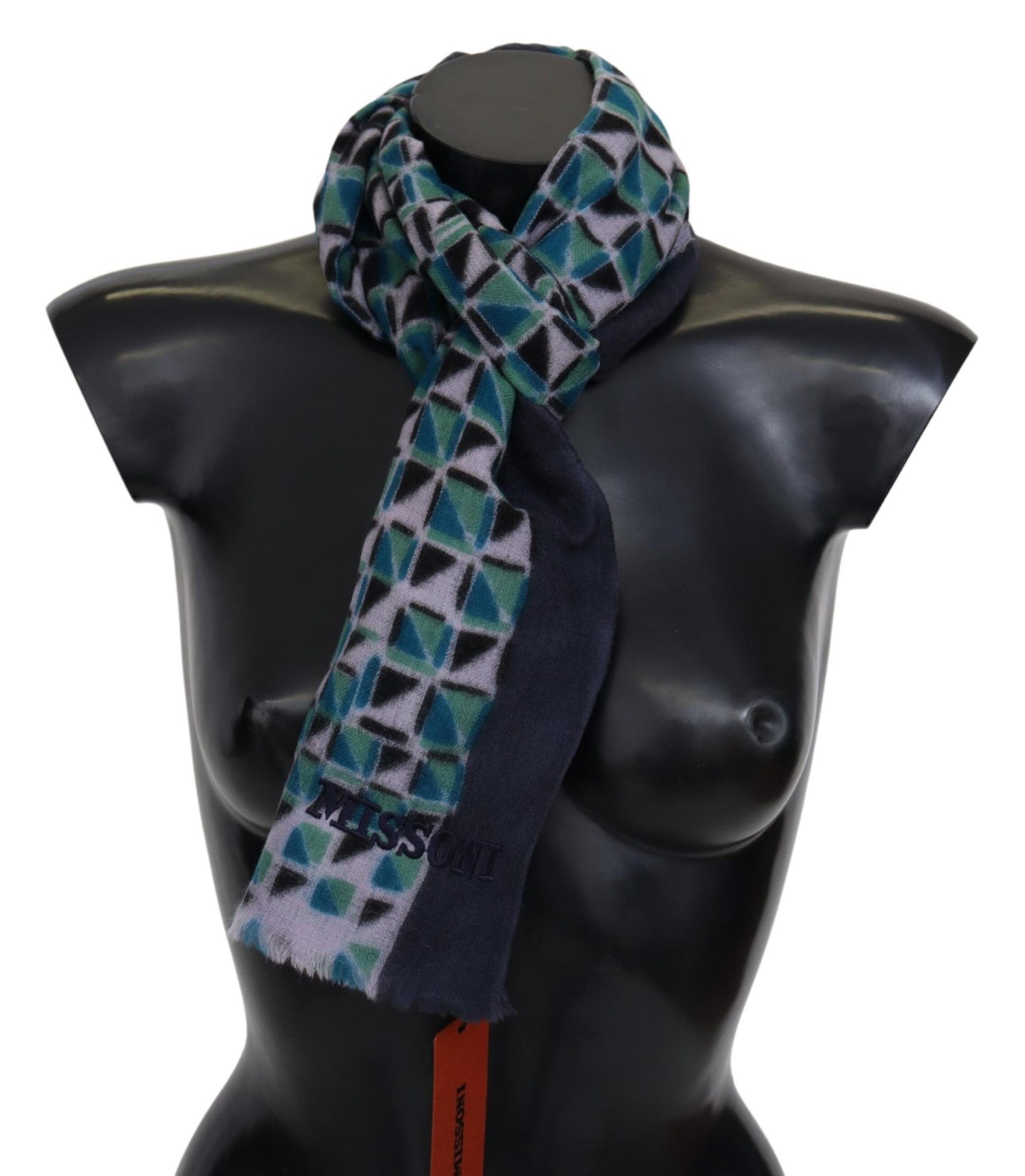 Chic Multicolor Cashmere Scarf Unisex Luxury Wrap