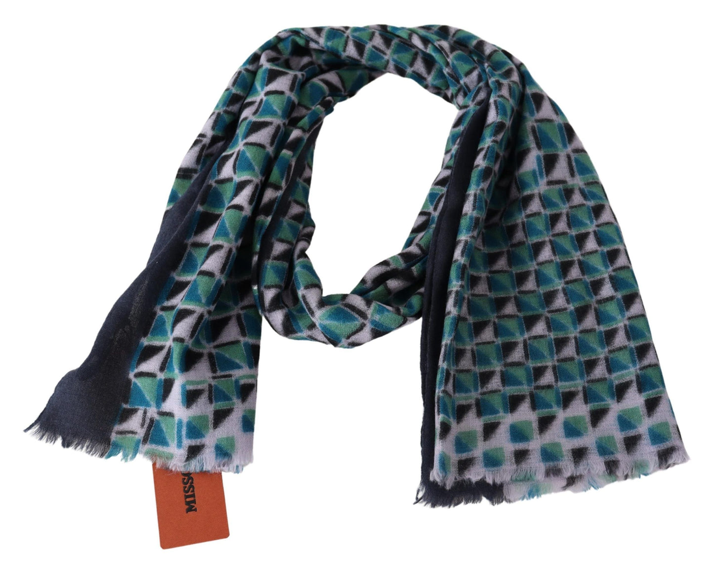 Chic Multicolor Cashmere Scarf Unisex Luxury Wrap