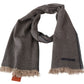 Elegant Cashmere Zigzag Scarf Unisex