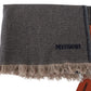 Elegant Cashmere Zigzag Scarf Unisex