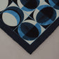 Multicolor Patterned Square Handkerchief Silk Scarf