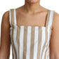 Elegant Sleeveless A-Line Dress