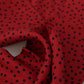 Elegant Silk Men's Scarf in Black & Red