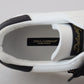 Elegant Two-Tone Leather Sneakers