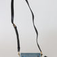 Elegant Blue & Black Lucia Crossbody Bag