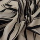 White Stripes DG Logo Square Handkerchief Scarf