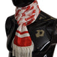 Elegant Silk Lobster Print Men's Scarf