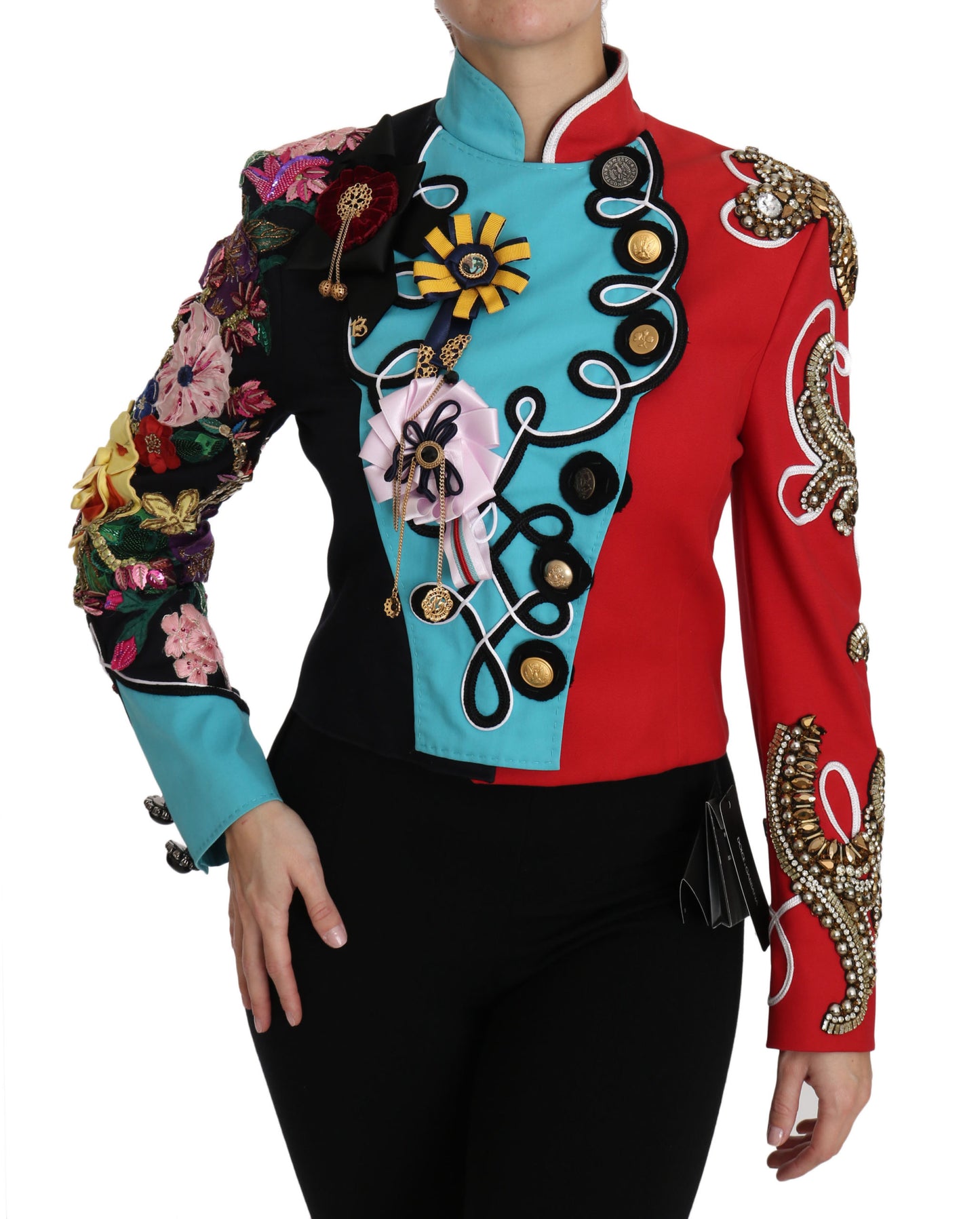 Enchanted Sicily Crystal-Embellished Jacket