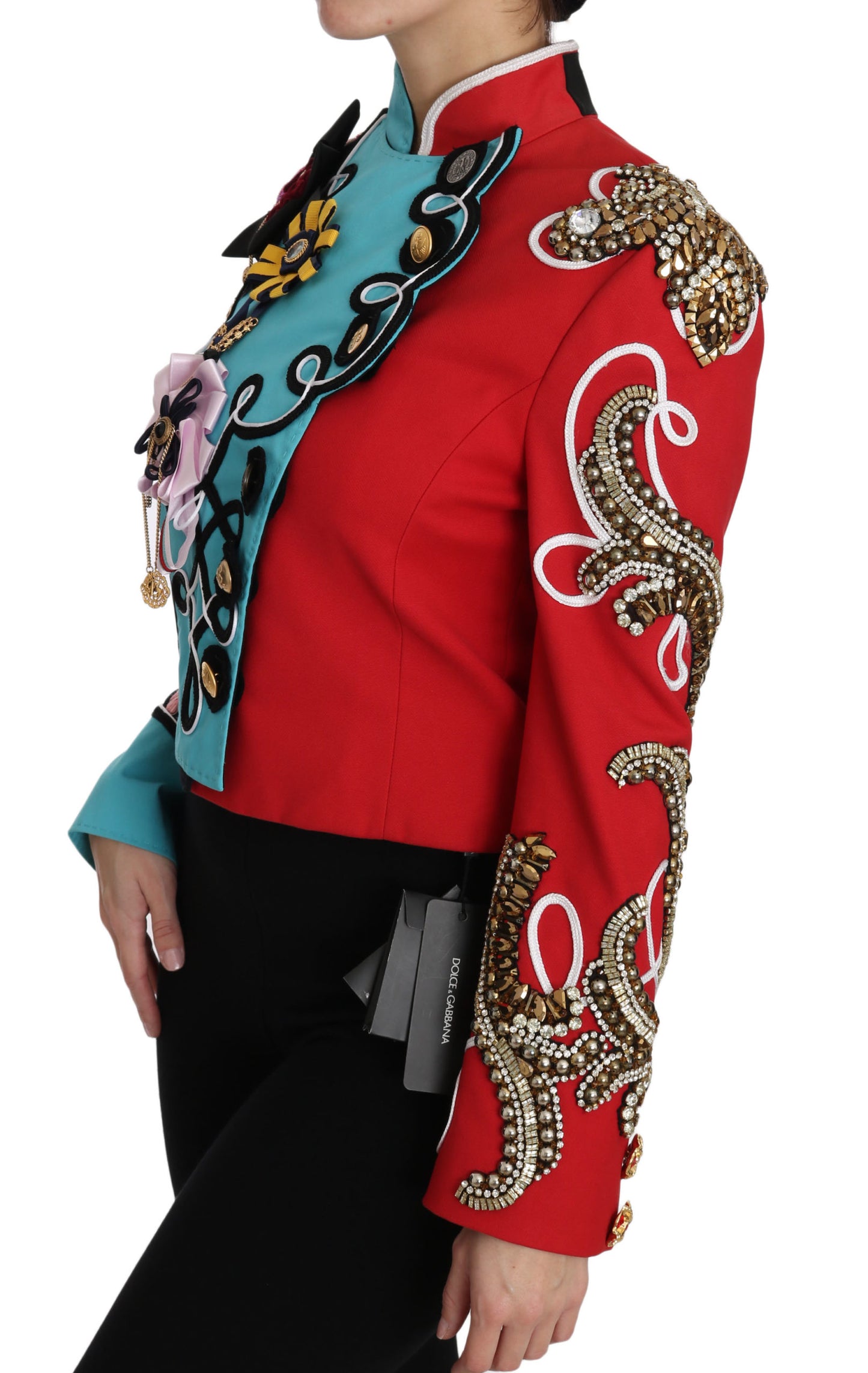 Enchanted Sicily Crystal-Embellished Jacket