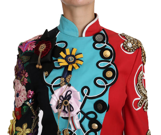 Enchanted Sicily Crystal-Embellished Jacket