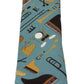 Multicolor Silk Music Print Neck Tie