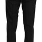 Elegant Gray Wool Blend Slim Fit Suit