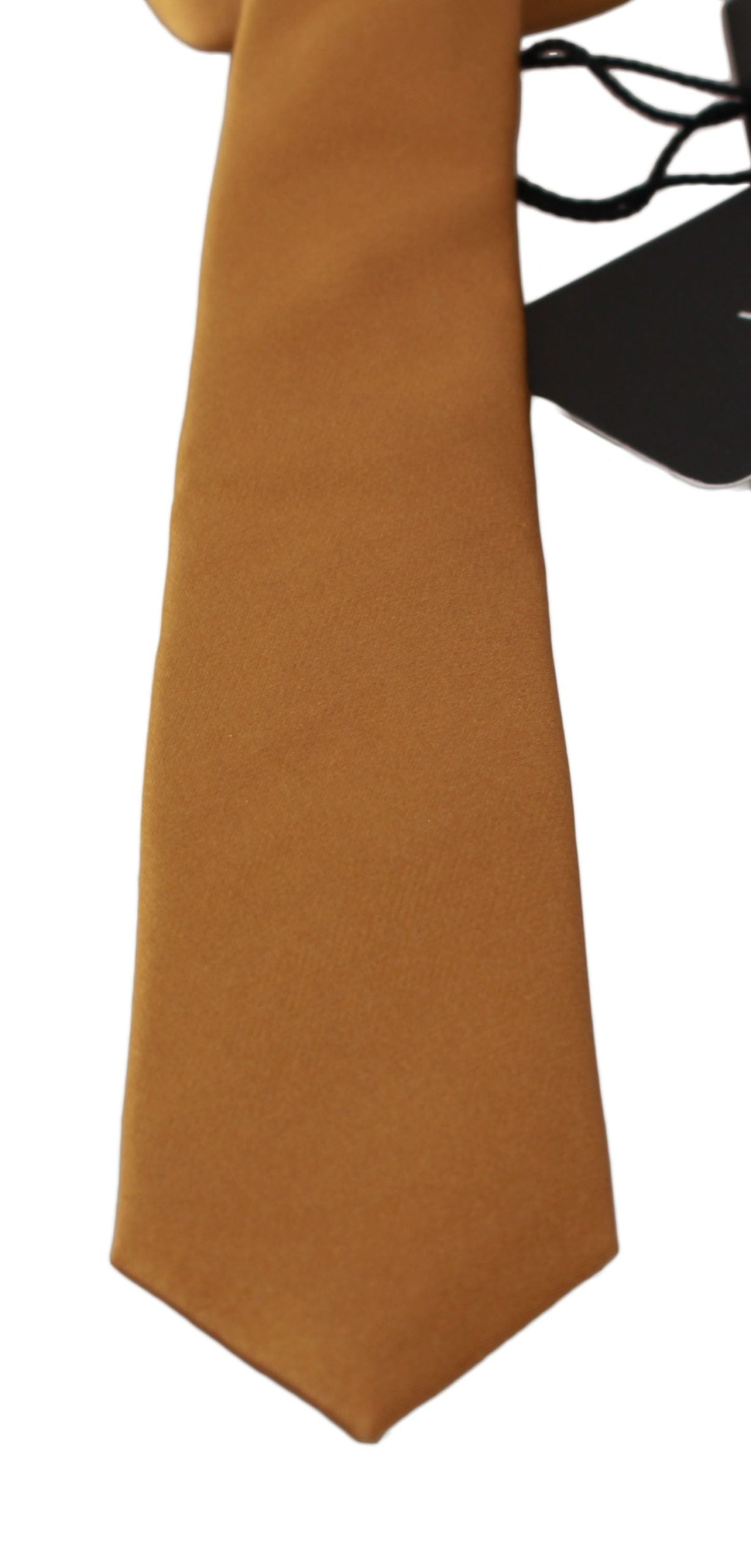 Elegant Silk Brown Tie for Sophisticated Style